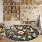 DUKINO 6ft Round Rug, Washable Circle Rug - Image 4