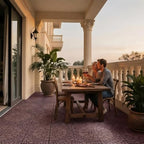 Plastic Interlocking Patio Deck Tiles - Image 5