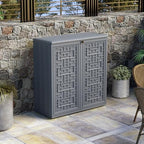 Mrosaa Indoor Outdoor Storage Cabinet Waterproof - Image 3