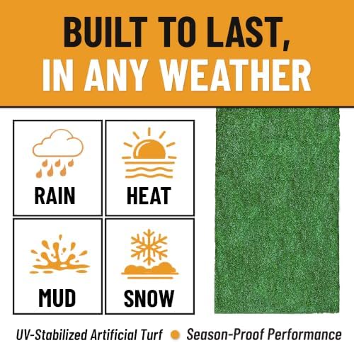 Ottomanson Artificial Turf Lite 78" x 54' - Image 3