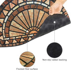CHICHIC Front Door Mat 24"x36" Outdoors Heavy Duty Rubber Mat - Image 3