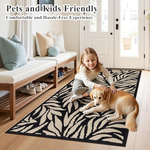 Ileading Indoor Door Mat 3x5ft, Absorbent Muddy Mats - Image 2