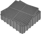 ToLanbbt Modular Interlocking Cushion 12P 11.8" x 11.8" Interlocking Rubber by ToLanbbt