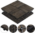 Yaheetech 27PCS 12x12in Interlocking Deck Tiles Outdoor Patio - Image 4