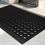 Mibao Front Door Mat, Heavy Duty Dirt Trapping by Mibao