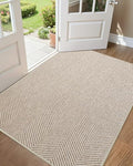 Color&Geometry Large Ultra Thin Indoor Door Mat 48"x72"Entrance Mat by COLORG