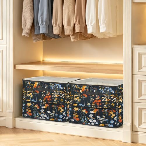 Rustic Floral Shoe Organizer for Closet - Image 6