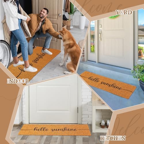 48''x16'' Long Doormat for Entrance Entry, Hello Sunshine - Image 6