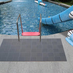 18 Pack Modular Interlocking Tiles Double Non-Slip 12"x12" Gray - Image 6