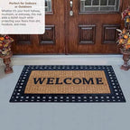 Gardenised Natural Coir and Non-Slip Rubber Doormat - Image 4