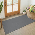KOZYFLY 2x4 Entry Runner Rug, Small Washable Runners by KOZYFLY