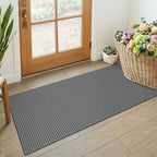 KOZYFLY 2x4 Entry Runner Rug, Small Washable Runners by KOZYFLY