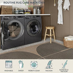 Lahome Modern Rainbow Easy Jute 8x10 Rug - Image 5