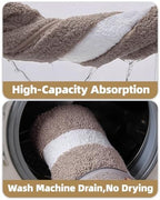 Color&Geometry Extra Soft Bathroom Rugs 44x24, Absorbent Microfiber Bath Rug - Image 7