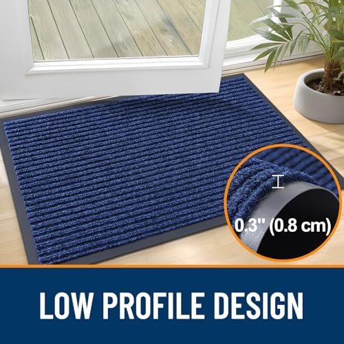 OLANLY 2-Pack Front Door Mats 71x47, Waterproof Heavy-Duty Doormats - Image 4