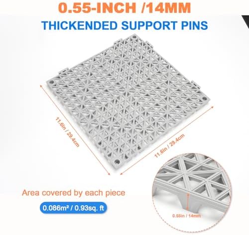 Modular Interlocking Cushion, Soft PVC Floor Tiles - Image 2