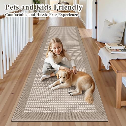 Ileading Runner Rug for Hallways 2.6'x10' Heavy-Duty Durable Entryway Floor Mat - Image 2