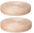 HUAWELL 2 Pack Super Bigger Size Tatami Floor Pillow Sitting Cushion, Round by HUAWELL