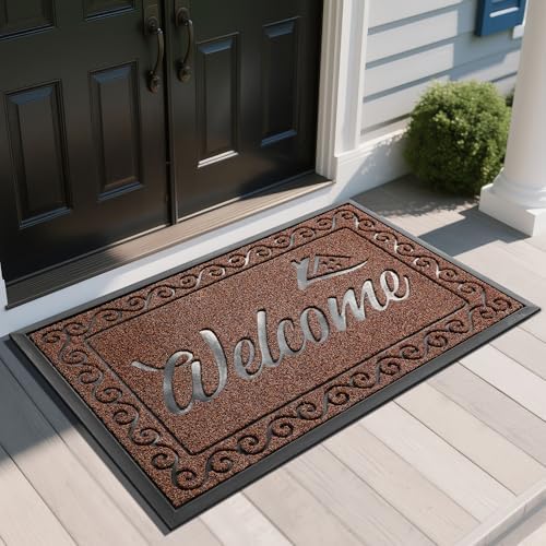 Yimobra Welcome Mat, Heavy Duty Sturdy Door Mats by Yimobra