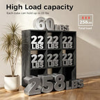 LUCKLIFE 9-Cube Storage Organizer, Modular Bookcase Shelf - Image 4