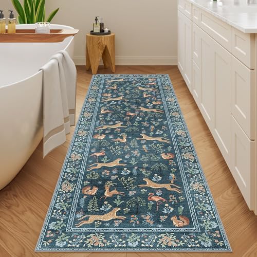 DUKINO 2x6 Runner Rug, Washable Animal Kitchen Rugs Non Slip - Image 6