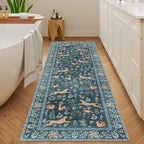 DUKINO 2x6 Runner Rug, Washable Animal Kitchen Rugs Non Slip - Image 6