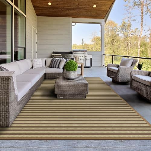 GENIMO Outdoor Rug, Waterproof Plastic Rugs - Image 2
