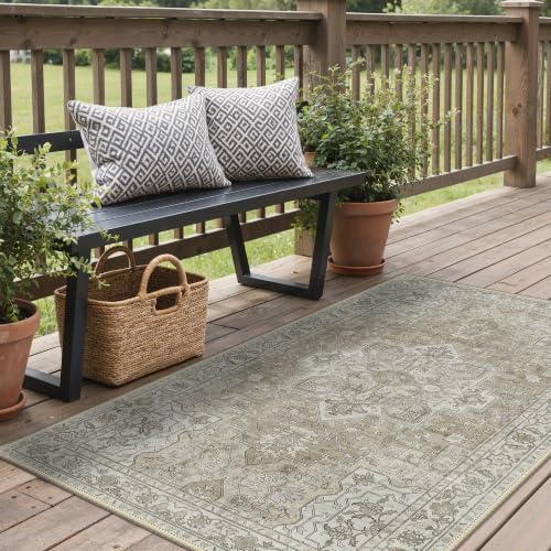 GENIMO Indoor Outdoor Rug, Washable - Image 4