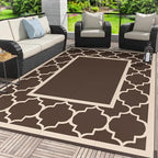 GENIMO Outdoor Rug, Waterproof Plastic Rugs by GENIMO