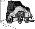 Heavy Duty Waterproof & Dustproof Electric Wheelchair Cover - Image 2