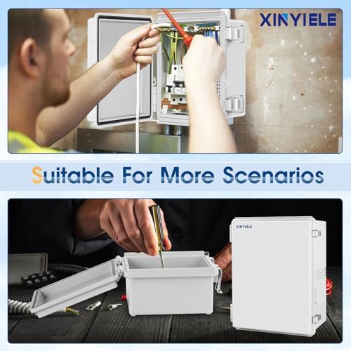 Waterproof Outdoor Project ABS Plastic Junction Box IP67 Weatherproof Dustproof - Image 6