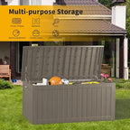 Outdoor Storage Box, 270 Gallon Waterproof Deck Box, Super-Sized Gas-Spring - Image 6