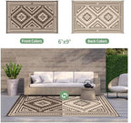GENIMO Outdoor Rug, Waterproof Plastic Rugs - Image 4
