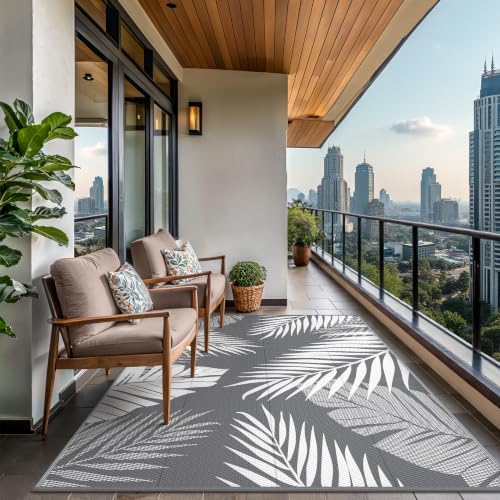 GENIMO Outdoor Rug, Waterproof Plastic Rugs - Image 6