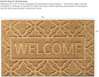 Gardenised Heavy Duty Coco Coir Doormat - Image 3