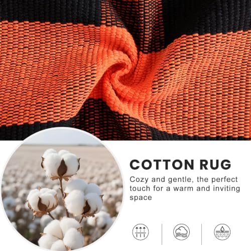 OLANLY Buffalo Plaid Rug 2' x 3' - Image 6