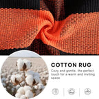 OLANLY Fall Door Mat, Buffalo Plaid Rug - Image 6