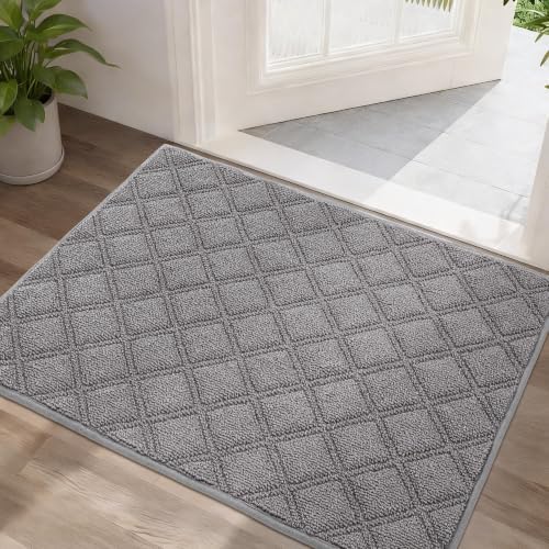 BEQHAUSE Dirt Trapper Door Mat 24" x 36" Non-Slip Washable by BEQHAUSE