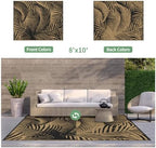 GENIMO Outdoor Rug, Waterproof Plastic Rugs - Image 2