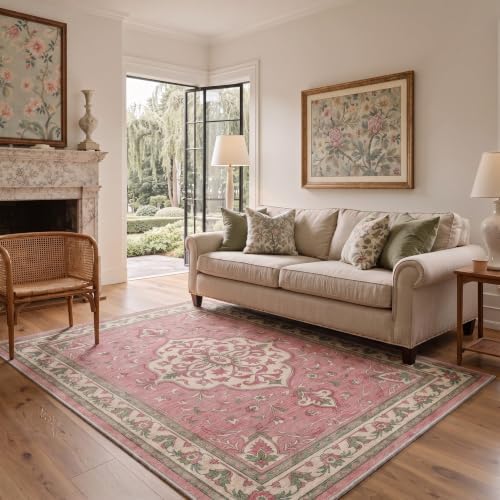 GENIMO 8x10 Outdoor Rug, Washable Quick Dry - Image 6