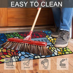 CHICHIC Colorful Welcome Mat, 18x 30 Inch Front Doormat - Image 5
