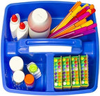 Storex Classroom Craft Caddy, 3 Compartment Plastic Organizer - Image 6
