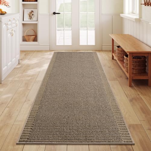 2x6 Hallway Kitchen Runner Rug Non Slip Washable by QiCaiJia