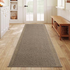 2x6 Hallway Kitchen Runner Rug Non Slip Washable by QiCaiJia
