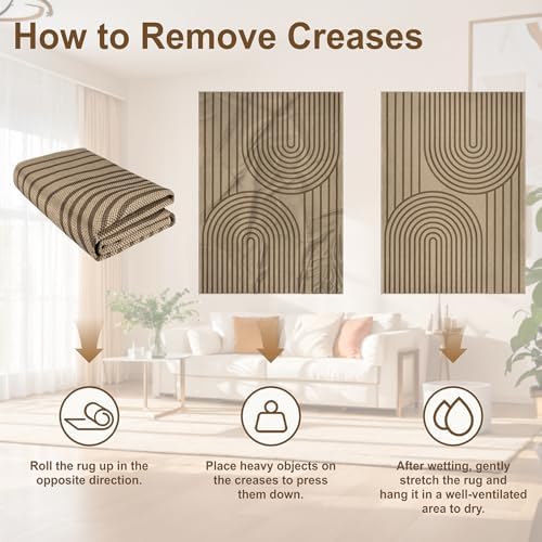 Faux Jute Rugs for Entryway, Living Room - Image 6