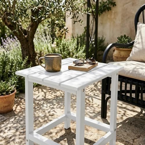 Kromax Outdoor Side Table, Small Outdoor Table - Image 2