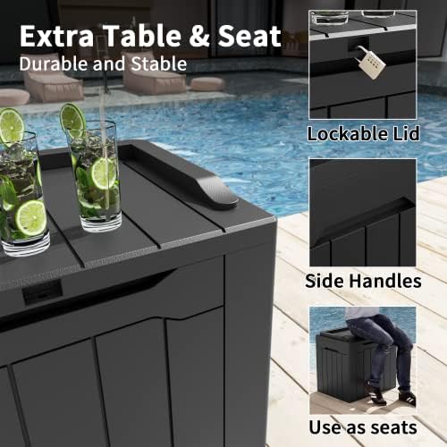 Greesum 31 Gallon Outdoor Storage Box - Image 5