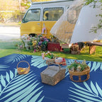GENIMO Outdoor Rug, Waterproof Plastic Rugs 10'x14' - Image 3