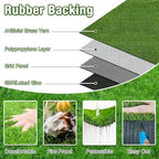 GLOBREEN Pet Artificial Grass 5FT X 7FT, Fake Grass Turf Carpet - Image 4