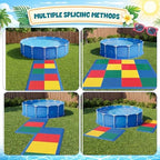 Interlocking Pool Tile 16 Pcs Floor Mat - Image 6